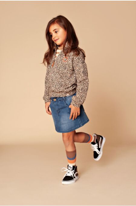Stains&Stories - Girls Leo Sweatshirt - beige
