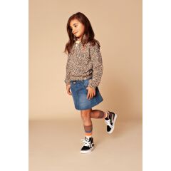 Stains&Stories - Girls Leo Sweatshirt - beige