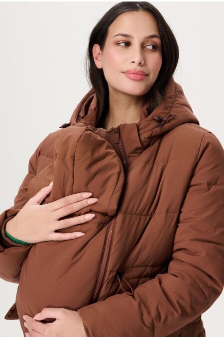Noppies Maternity - Winter 3in1 Schwanger.- und Tragejacke Sauda - cappucino