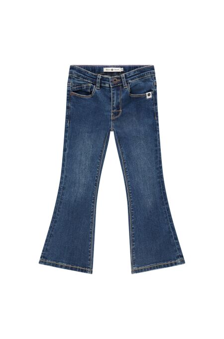 Stains&Stories - Girls Denim flared- blue denim