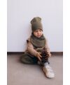 Woolyorganic - Beanie Kids - tea leaf