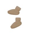 Woolyorganic - Merinowolle/Seide Booties - stucco