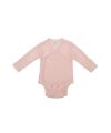 Woolyorganic - Merinowolle/Seide Wickel-Body - light pink
