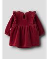 Lill´Atelier - Samtkleid - Red Dahlia