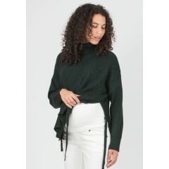 Attesa - Stillpullover Allison -  one size - dark geen