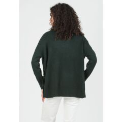 Attesa - Stillpullover Allison -  one size - dark geen