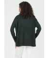 Attesa - Stillpullover Allison -  one size - dark geen