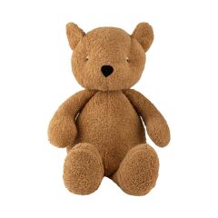 Woolyorganic - Soft Toy Teddy - caramel brown