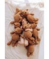 Wooly - SOFT TOY - TEDDY - CARAMEL BROWN -