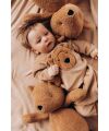 Woolyorganic - Soft Toy Teddy - caramel brown
