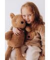 Woolyorganic - Soft Toy Teddy - caramel brown