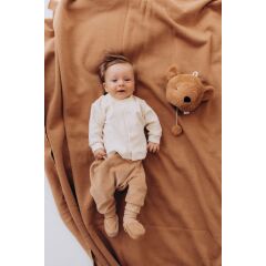 Woolyorgnic - Spieluhr Teddy - caramel brown