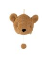 Woolyorgnic - Spieluhr Teddy - caramel brown