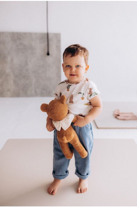 Woolyorgnic - Yoga Teddy - caramel brown