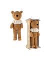 Woolyorgnic - Yoga Teddy - caramel brown