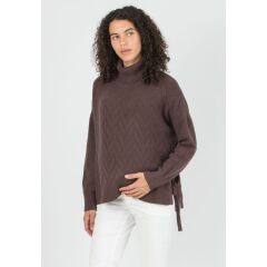 Attesa - Stillpullover Allison -  one size - brown