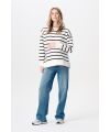 Noppies Maternity - Wide Leg Jeans Modell: Lemi - Vintage Blue