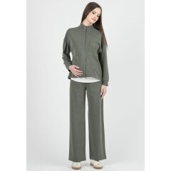 Attesa - Stoffhose - Army Green