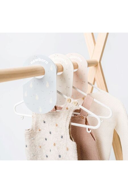 3 Sprouts - Größentrenner für Kleiderstangen / Häschen