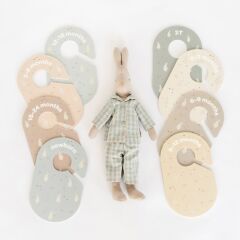 3 Sprouts - Größentrenner für Kleiderstangen / Häschen