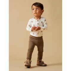 LIL´Atelier - Babybody Animals African - Coconut Milk