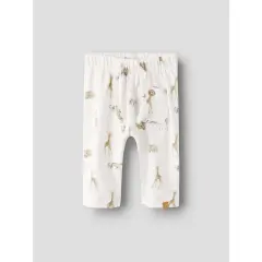 LIL´Atelier - Baby Hose  Animals African - Coconut Milk