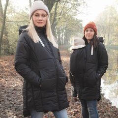 mamalila - Winter-Tragemantel Copenhagen - black