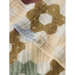 LILAltelier - Dreieckstuch Musselin - cocoonut milk