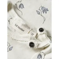 LIL Atelier - Body m. Blumen Print - Coconut Milk /Bell...