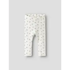 LIL´Atelier - Leggings mit Blumen Print - Coconut...