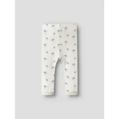 LIL´Atelier - Leggings mit Blumen Print - Coconut Milk/Bell Flower