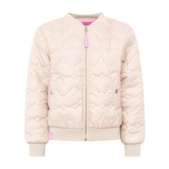 Zwillingsherz - Bomberjacke "Be Happy" - beige