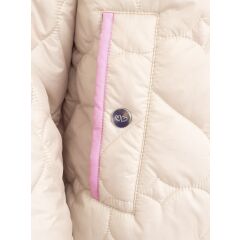 Zwillingsherz - Bomberjacke "Be Happy" - beige