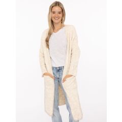 Zwillingsherz - XXL Wollmix Cardigan "Kuschel"-...