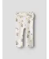 LILAtelier - Legging m. Blumen Print - Coconut Milk/Flower Mix