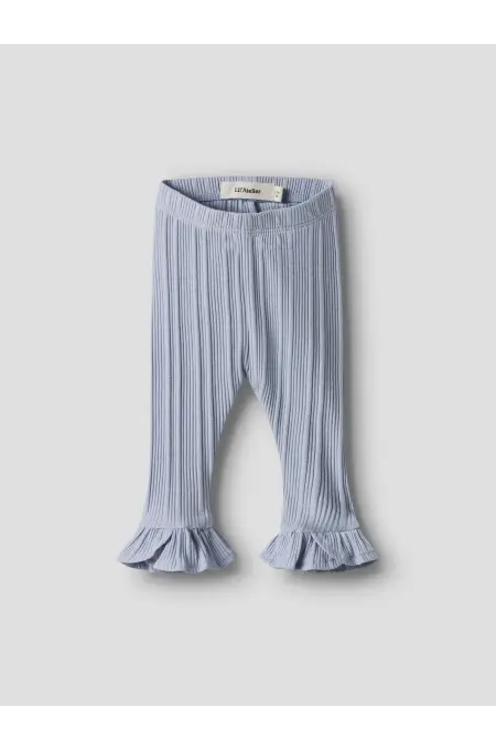 LILAtelier - Legging m. Rüsche - Zen Blue