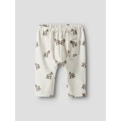 LILAtelier - Baby Hose  Esel Print - Coconut Milk/Donky