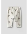LILAtelier - Baby Hose Esel Print - Coconut Milk/Donkey