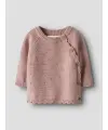 LILAtelier - Baby Wickel Strickjacke - Misty Rose