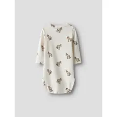 LILAtelier - Süßer Body mit Esel Print - Coconut Milk