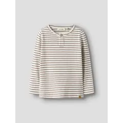 LILAtelier - Kleinkind gestreiftes Longsleeve - Coconut Milk