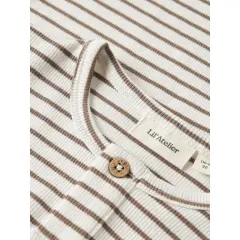 LILAtelier - Kleinkind gestreiftes Longsleeve - Coconut Milk