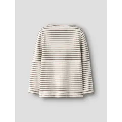 LILAtelier - Kleinkind gestreiftes Longsleeve - Coconut Milk