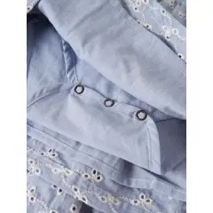 LILAtelier - Rüschen Kleid - Zen Blue