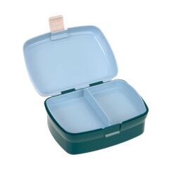 Lässig - Kinder Brotdose Tiny Team Dog blau