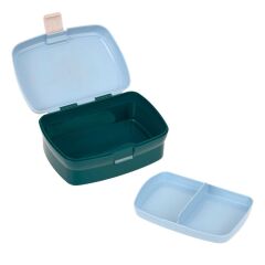 Lässig - Kinder Brotdose Tiny Team Dog blau