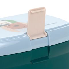 Lässig - Kinder Brotdose Tiny Team Dog blau