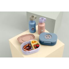 Lässig - Kinder Lunchbox Pattern Party rose/lilac