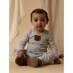 LILAtelier - Gestreifter Body mit...