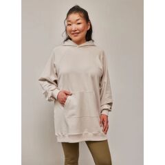 Dayé Rose - Oversized Heather Still-Hoodie 2.0 -...